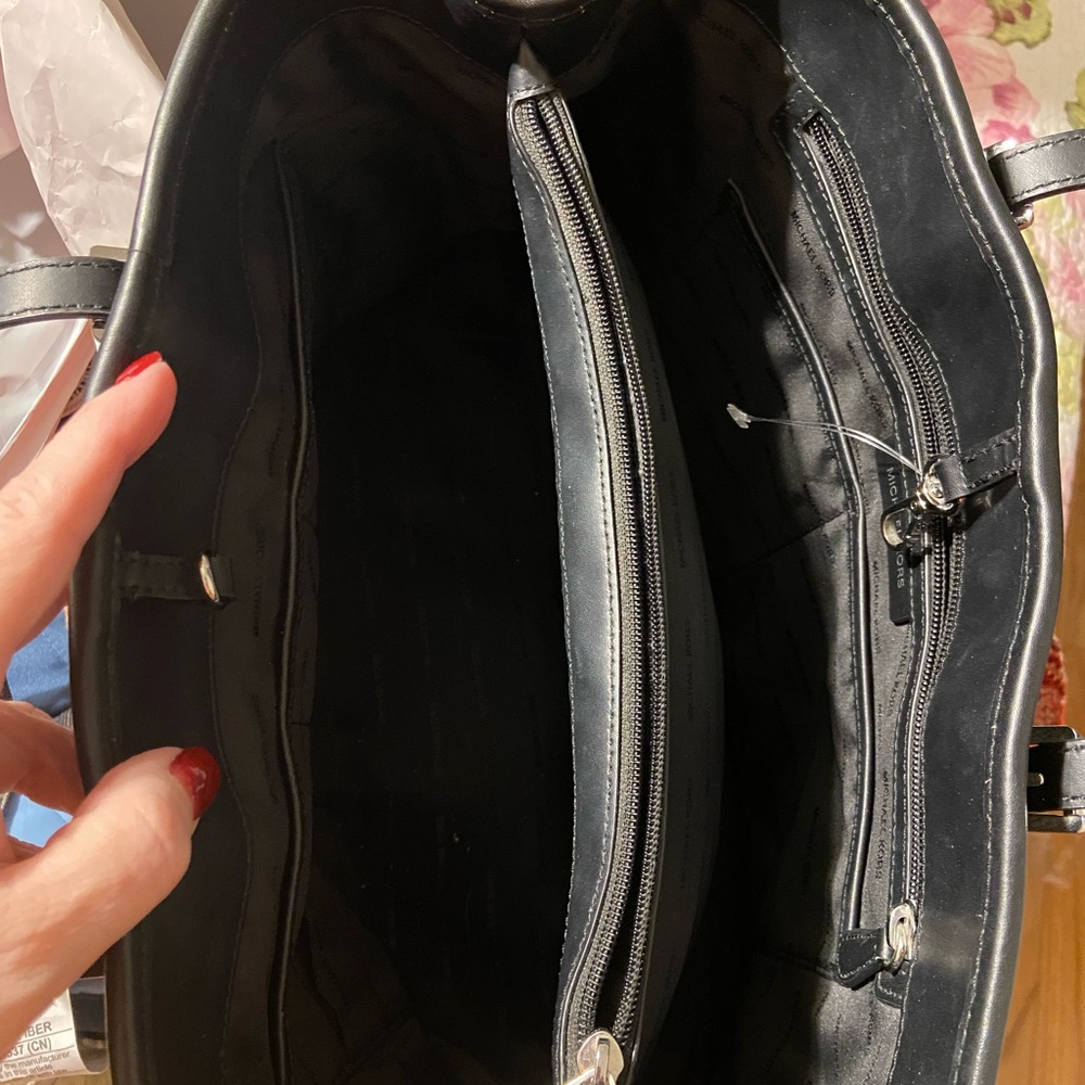 Michael Kors Black Monogram Tote
Preloved condition - Picture 9 of 12